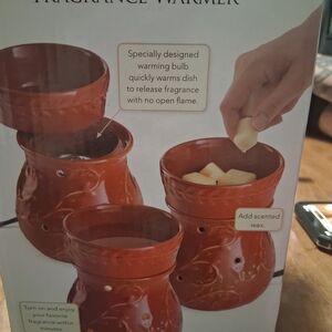 Ceramic Fragrance Warmer - Red